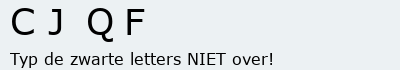 Bevestigingscode
