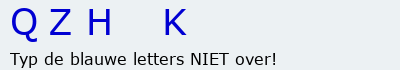 Bevestigingscode
