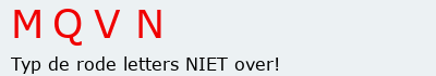 Bevestigingscode