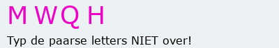 Bevestigingscode