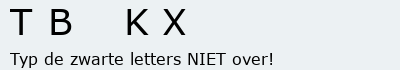 Bevestigingscode