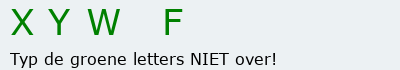 Bevestigingscode