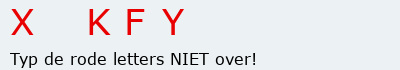 Bevestigingscode