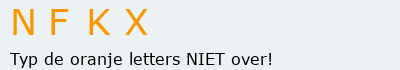 Bevestigingscode