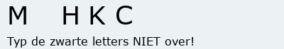 Bevestigingscode