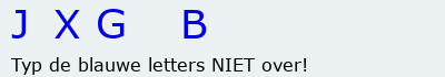 Bevestigingscode