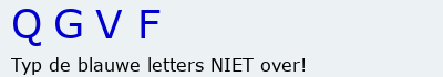 Bevestigingscode