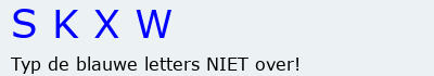 Bevestigingscode