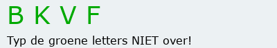 Bevestigingscode