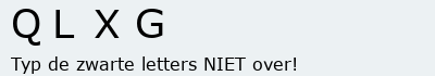 Bevestigingscode
