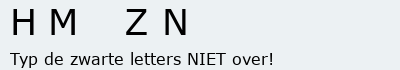 Bevestigingscode