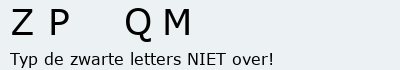 Bevestigingscode