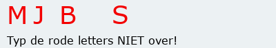 Bevestigingscode
