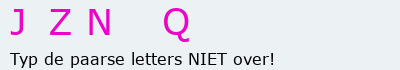 Bevestigingscode