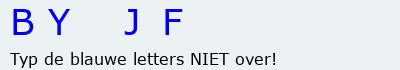 Bevestigingscode
