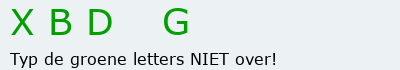 Bevestigingscode