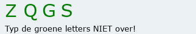 Bevestigingscode