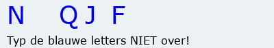 Bevestigingscode