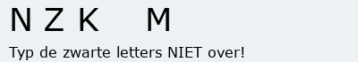 Bevestigingscode