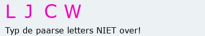 Bevestigingscode