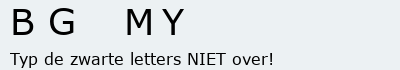 Bevestigingscode