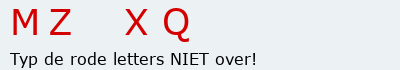 Bevestigingscode