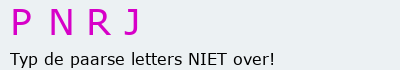 Bevestigingscode