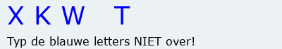 Bevestigingscode