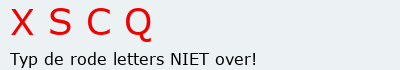 Bevestigingscode