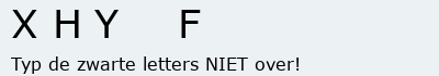 Bevestigingscode