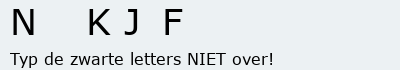 Bevestigingscode