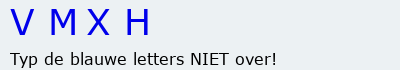 Bevestigingscode