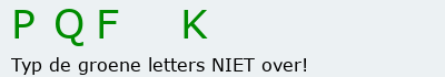 Bevestigingscode