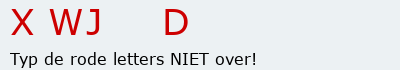 Bevestigingscode