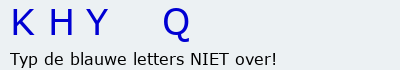 Bevestigingscode