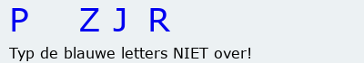 Bevestigingscode