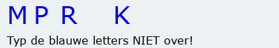 Bevestigingscode