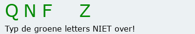 Bevestigingscode