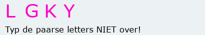 Bevestigingscode