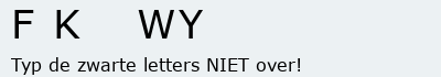 Bevestigingscode