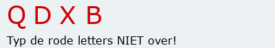Bevestigingscode