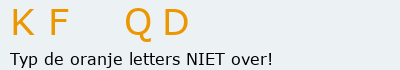 Bevestigingscode