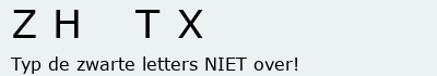 Bevestigingscode