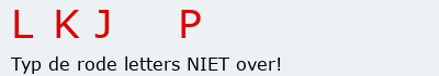 Bevestigingscode