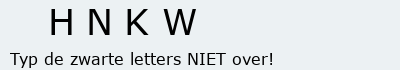 Bevestigingscode