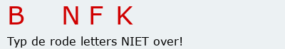 Bevestigingscode