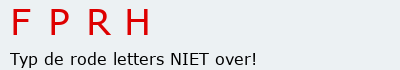 Bevestigingscode