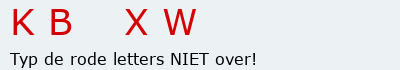 Bevestigingscode