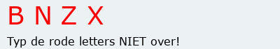 Bevestigingscode