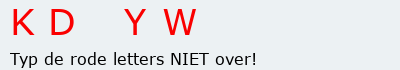 Bevestigingscode